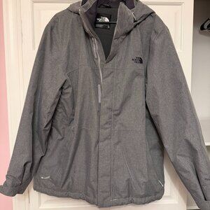The North Face Inlux Insulated Jacket XL Grey Heather
